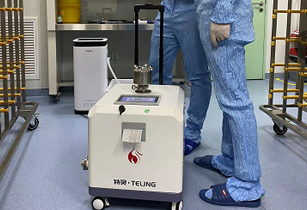 How to use a vaporized hydrogen peroxide sterilizer for terminal sterilization?